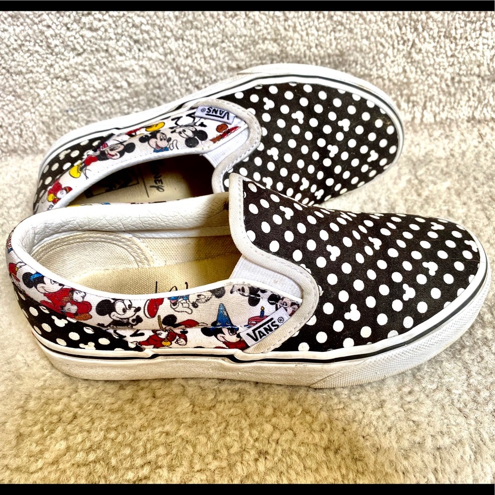 Disney Vans sneakers.